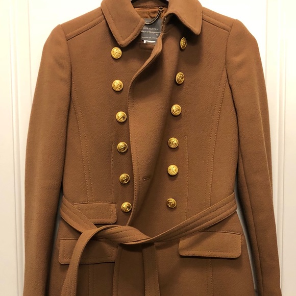 Jcrew doublecloth wool camel townhouse coat 00 - Picture 3 of 8